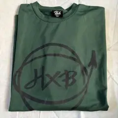 Hxb バスケットボール半袖Tシャツ 3XL ダークグリーン