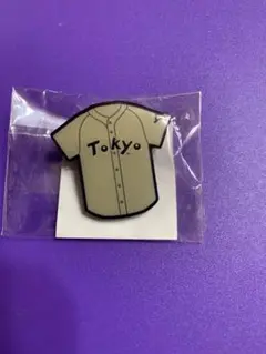 東京ヤクルトスワローズ 野球シャツ バッジ ステンレス製