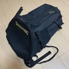 スポルディング ケイジャー リュック ブラックゴールド バスケ46L