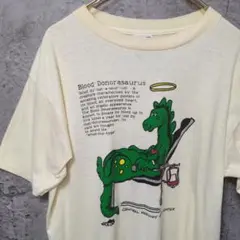 【USA製】　レトロプリントTシャツ　 Tシャツ　XLサイズ　シングルステッチ