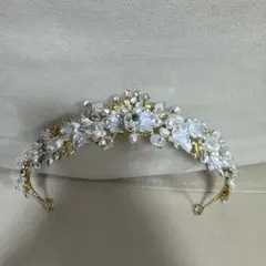 ティアラ ヘアアクセサリー 結婚式 前撮りウェディング