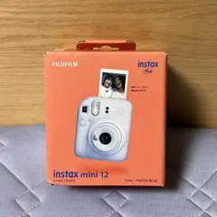 【未使用】富士フィルム instax mini 12 パステルブルー