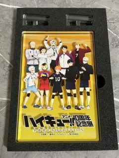 ハイキュー　アニメ10周年記念展　アクリルブロック