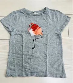 Bee des Bee フラミンゴTシャツ 100