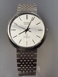 希少 稼動品 腕時計　SEIKO　セイコー　エンブレム　シルバー　自動巻き 2025年最新】Yahoo!オークション -セイコーエンブレムの中古品