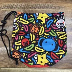 ベイプキッズ　BAPE KIDS 巾着　バッグ