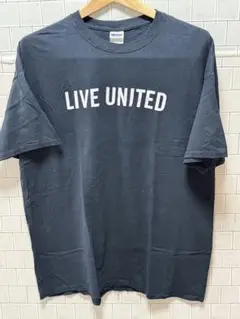 US古着 GILDAN 「LIVE UNITED」 プリント　Tシャツ
