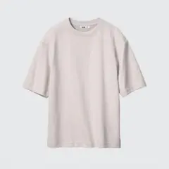 【ユニクロ】エアリズムコットンオーバーサイズTシャツ 5分袖