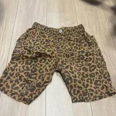ヒョウ柄ハーフパンツ