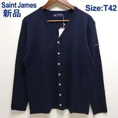 セントジェームス Vネックカーディガン ネイビー 紺 T42 新品 m41899794038_1.jpg?1741166824