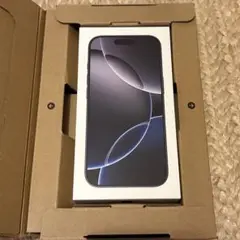 Apple iPhone 16 Pro 256GB ブラックチタニウム　未開封