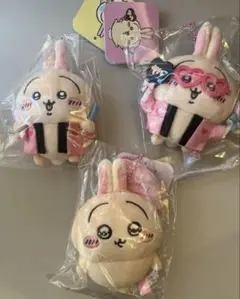 ちいかわ　オタ活マスコット　うちわ　ペンライト　スッキリ目マスコット　3点セット