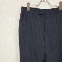 FREAK'S STORE スラックス ストライプ ポケット付き 裏地付き