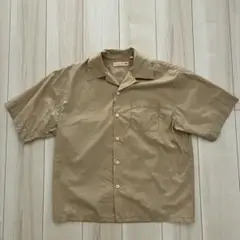 MARINI × UNIQLO ベージュ 半袖シャツ S