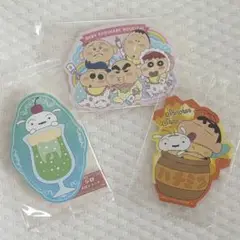 でかチョコビ　でっかいダイカットステッカー　３枚セット