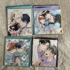 年記念展　アニメイト　オンリーショップ　ミニ色紙　4点セット