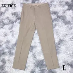 エディフィス ドレッシーパンツ スリムフィット