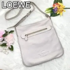 【美品✨激レア】LOEWE ロエベ ヘリテージ ショルダーバッグ ホワイト 白