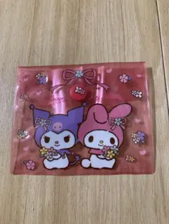マイメロディ クロミ ビニール小物入れ