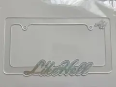 likehell JPナンバー フレーム ライクヘル ナンバーフレームが入荷しました!! 発売は28日の21時より!! 今回