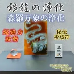 【銀龍の浄化】最強開運 邪気除霊祓い 聖波動 縁切り縁結び 霊視占い 金運お守り
