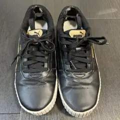 Puma ブラック ゴールド スニーカー