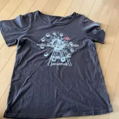 green label relaxing 観覧車Tシャツ 半袖 ダークグレー