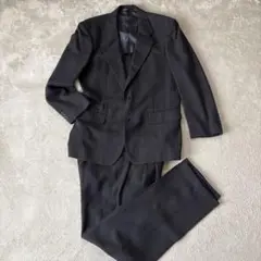 【極美品】クリスチャンディオール　セットアップL ダークグレー　毛　2B