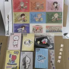 BT21 ミニサイフ♡MDF トイキット5種、空気清浄消息ミニポスター