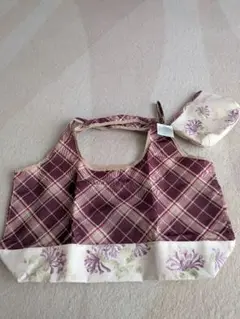 未使用品☆ローラ・アシュレイ(LAURA ASHLEY) チェック柄エコバッグ
