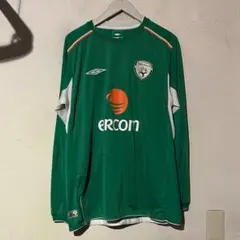 UMBRO EIRCOM アイルランド代表 サッカーシャツ 長袖 アンブロ