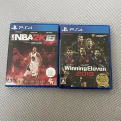 NBA 2K16 & Winning Eleven 2019 PS4ソフトセット