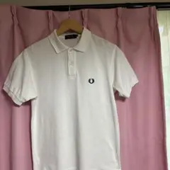 FRED PERRY ホワイト ポロシャツ Mサイズメンズ