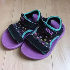 teva×x-girlテバエックスガール星柄サンダル16cm