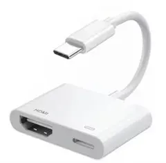 HDMI type-c ミラーリング 変換 アダプター ケーブル iPhone