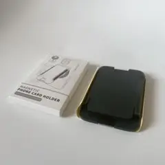 MagSafe対応 強力磁石3500Gs カード＆スタンド機能付き！
