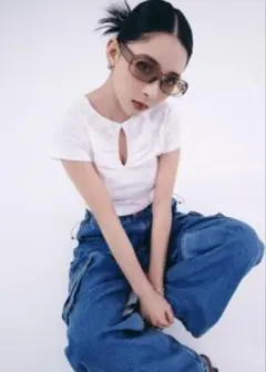 MICHI x SLY 2WAY Tシャツ　ショート クロップド コラボ