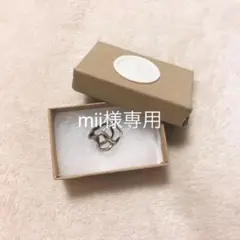 pluie メモリア イヤーカフ silver