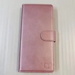 OPPO Reno5 A ケース 手帳型 ローズゴールド ピンク オッポレノ