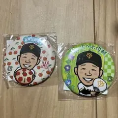 巨人　佐々木選手　缶バッジ