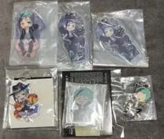 ツイステ　アクリルキーホルダー等　フロイド