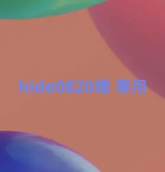 送料 hide0802様 専用