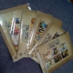 FINAL FANTASY Ⅸ 　くじ　封筒付きポストカードセット 5つセット