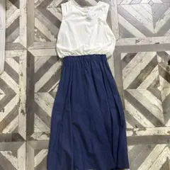 新品タグ付きSIMPLICIITEノースリーブワンピース