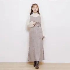 Flower ♡ ガンクラブチェックワンピース