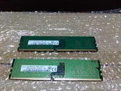 デスクトップ用メモリ DDR4 4GB×2枚　合計8GB　SK hynix製