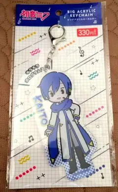 初音ミク　KAITO BIGアクリルキーホルダー