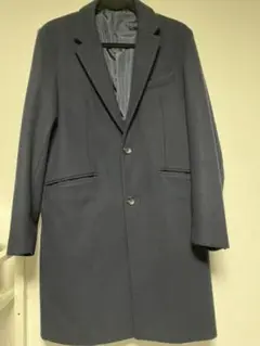 メルトン チェスターコート ロングコート