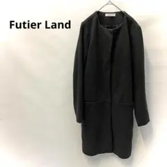 Futier Land 黒 Mサイズ チェスターコート
