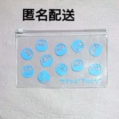 アランジアロンゾ ファスナー付きクリアケース 新品未使用